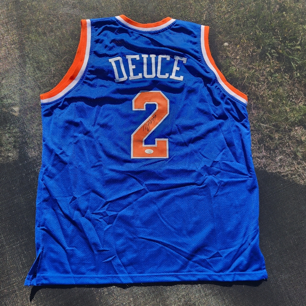 New York Knicks  Miles “Deuce”McBride Jersey JSA Certified